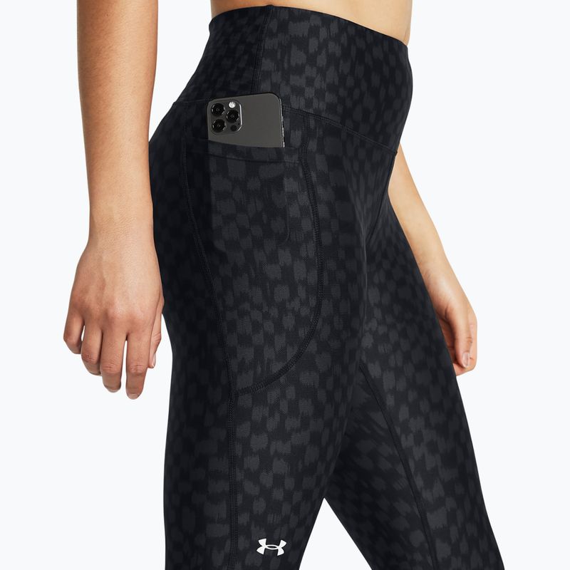 Dámske legíny Under Armour Armour Aop Ankle Compression black/anthracite/white 4