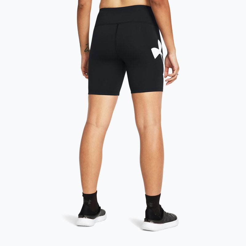 Dámske šortky Under Armour Capmus 7in black/white 3