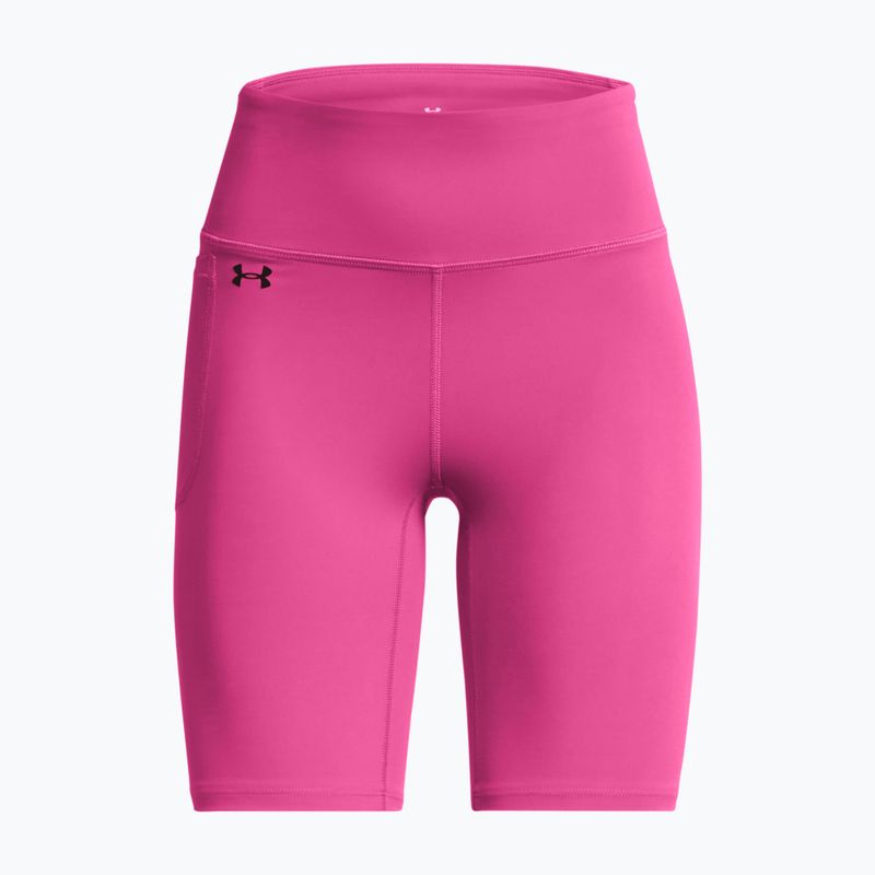 Dámske tréningové šortky Under Armour Motion Bike Short astro pink/black 5