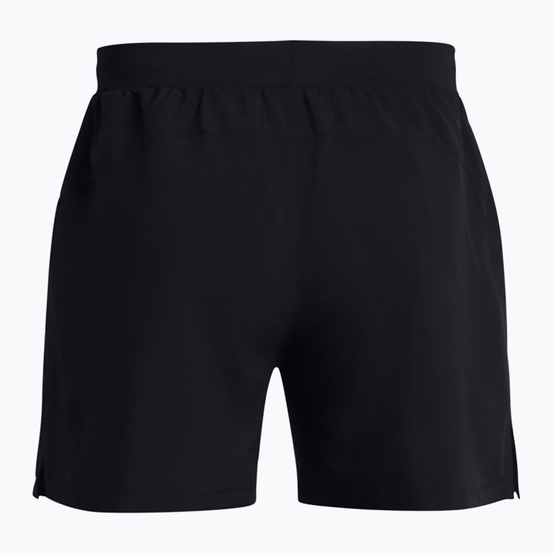 Pánske bežecké šortky Under Armour Lanch 5" Unlined black / black / reflective 7