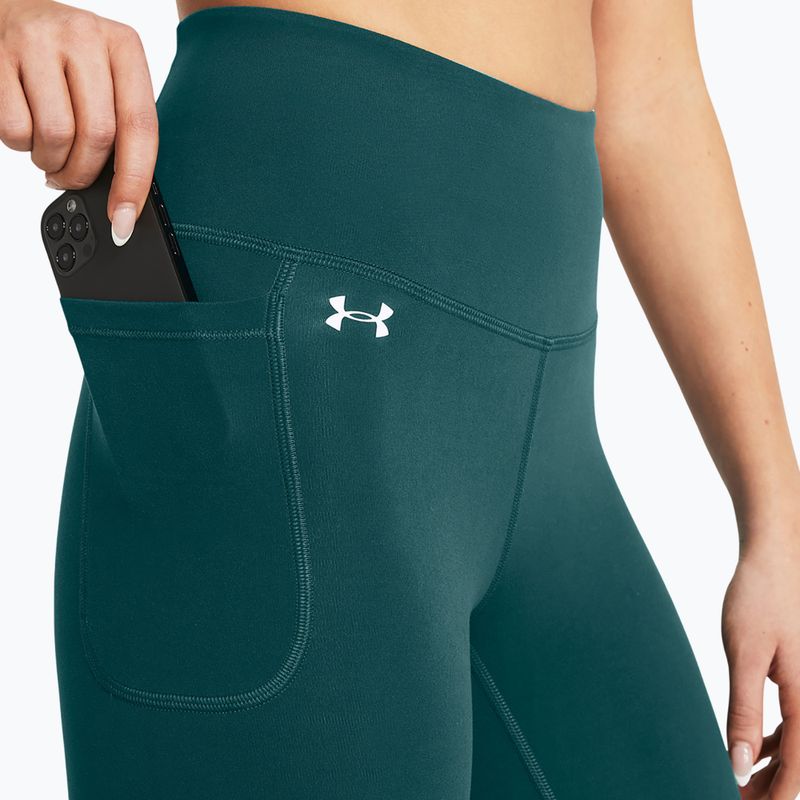 Dámske legíny Under Armour Motion hydro teal/white 4