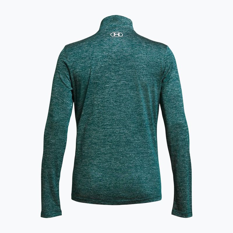 Dámska mikina Under Armour Tech 1/2 Zip-Twist hydro teal/white 7