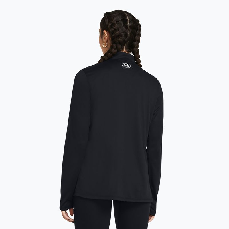 Dámska mikina Under Armour Tech 1/2 Zip Solid black/white 2