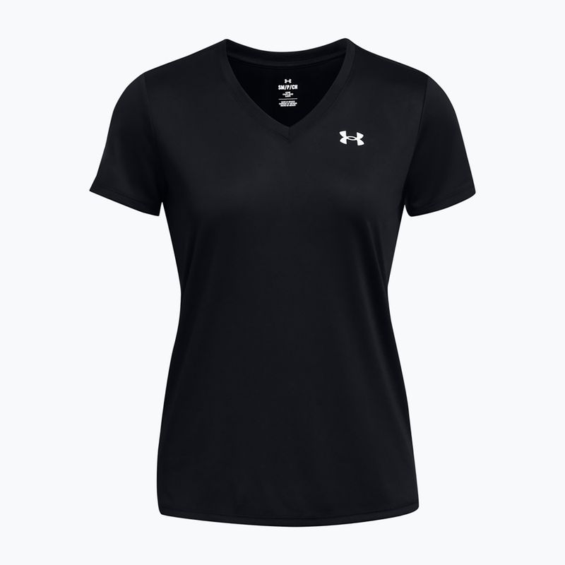 Dámske tréningové tričko Under Armour Tech SSV Solid black/white