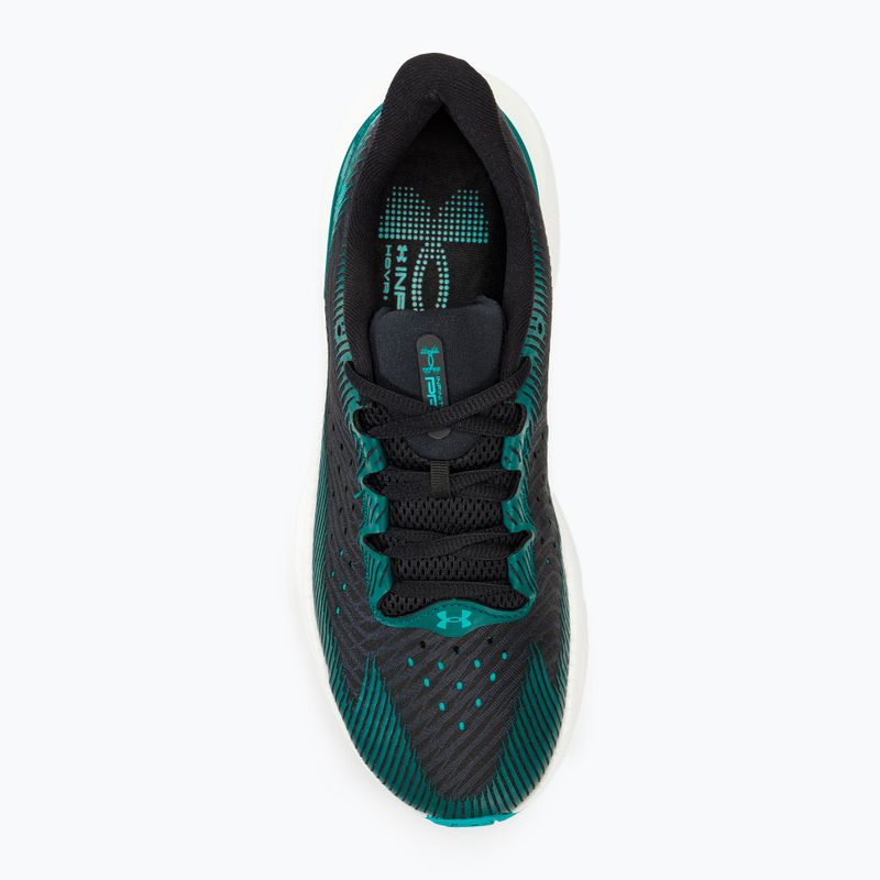 Pánska bežecká obuv Under Armour Infinite Pro black/hydro teal/circuit teal 5