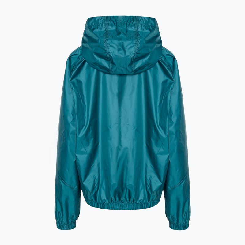 Dámska bunda Under Armour Sport Windbreaker hydro teal/white 4