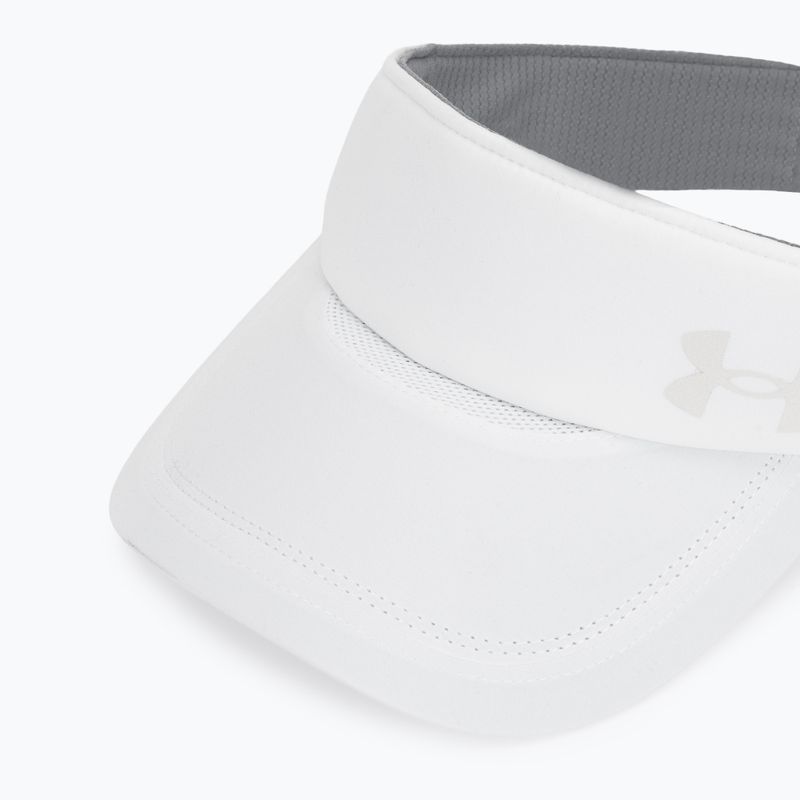 Dámska bežecká šiltovka Under Armour Launch white/black/distant gray 3