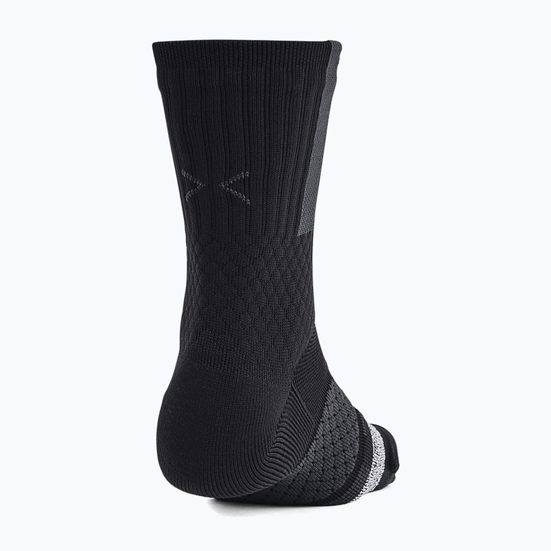 Pánske ponožky Under Armour Curry AD Playmaker 1P Mid black/anthracite/black 3