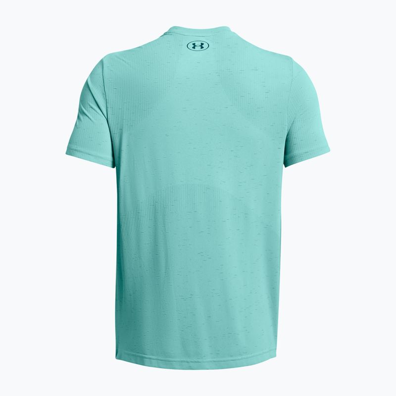 Pánske tričko Under Armour Vanish Seamless radiálna tyrkysová/hydro teal 6