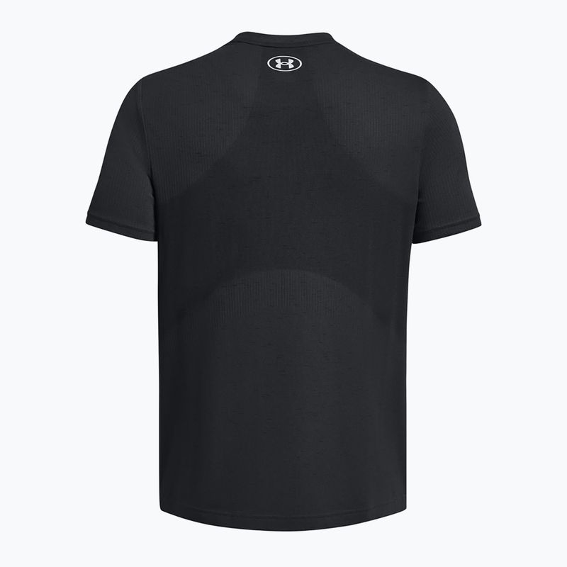 Pánske tričko Under Armour Vanish Seamless black/mod gray 5