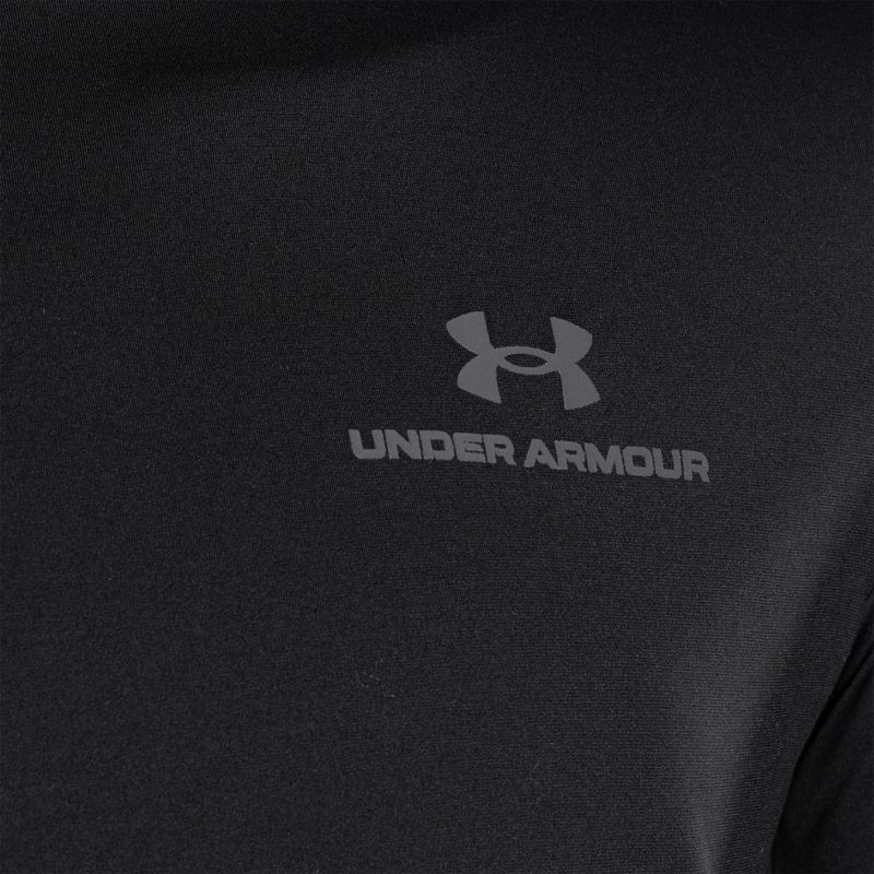 Under Armour Rush Energy pánske tréningové tričko black/black 3