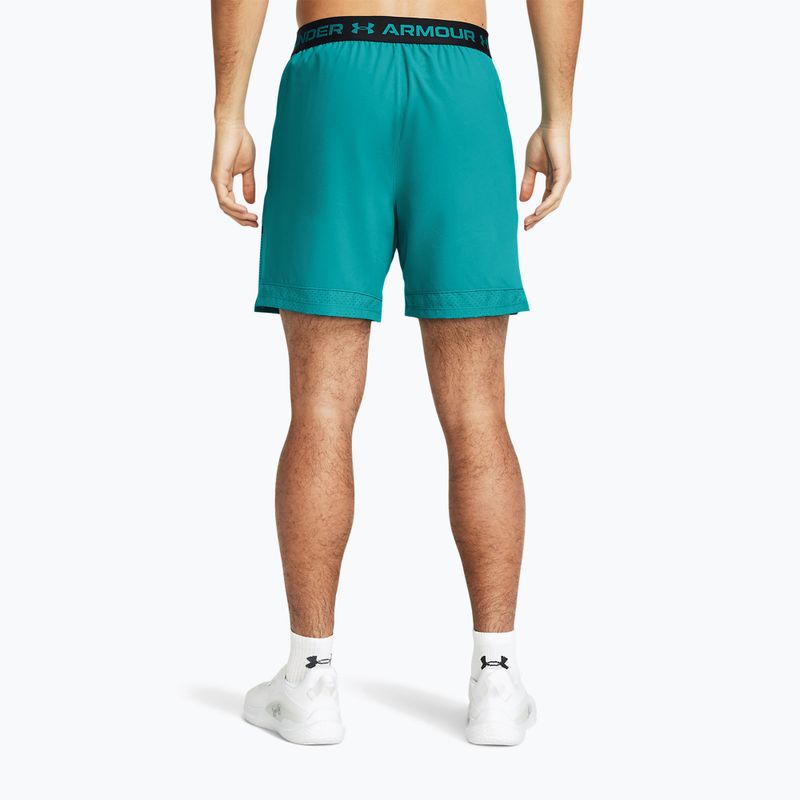 Pánske šortky Under Armour UA Vanish Woven 6in Graphic circuit teal/hydro teal 3