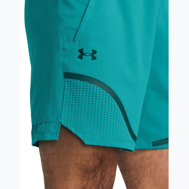 Pánske šortky Under Armour UA Vanish Woven 6in Graphic circuit teal/hydro teal 4