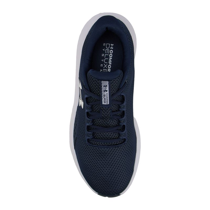 Pánske bežecké topánky Under Armour Charged Surge 4 academy/academy/white 5