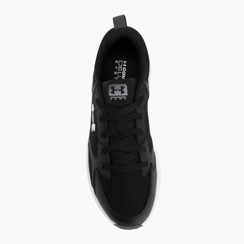 Pánske tréningové topánky Under Armour Charged Edge black/castlerock/white 5