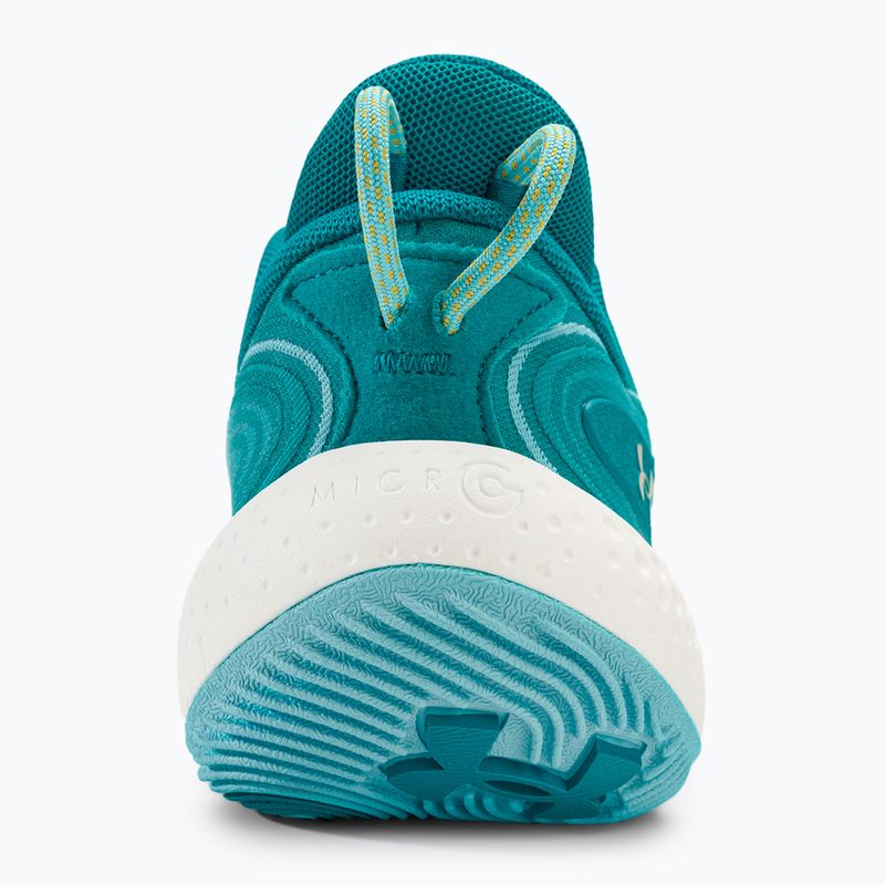 Basketbalová obuv Under Armour Spawn 6 circuit teal/sky blue/white 6