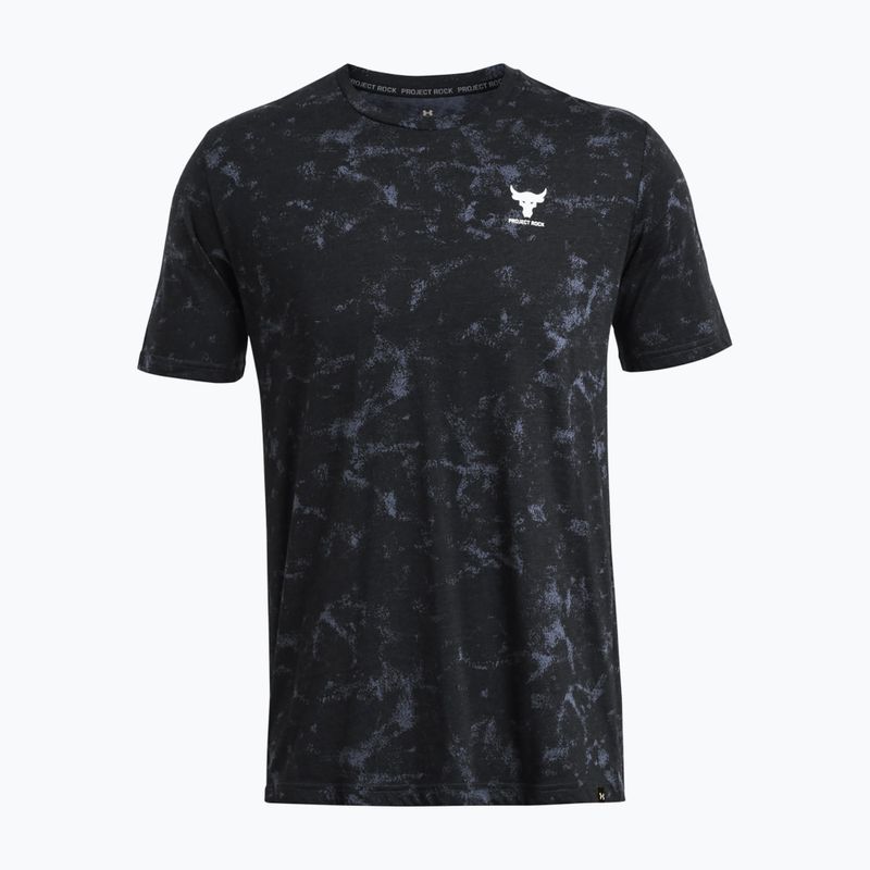 Pánske tréningové tričko Under Armour Project Rock Payoff AOP Graphic black/silt 3