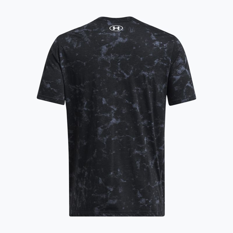 Pánske tréningové tričko Under Armour Project Rock Payoff AOP Graphic black/silt 4
