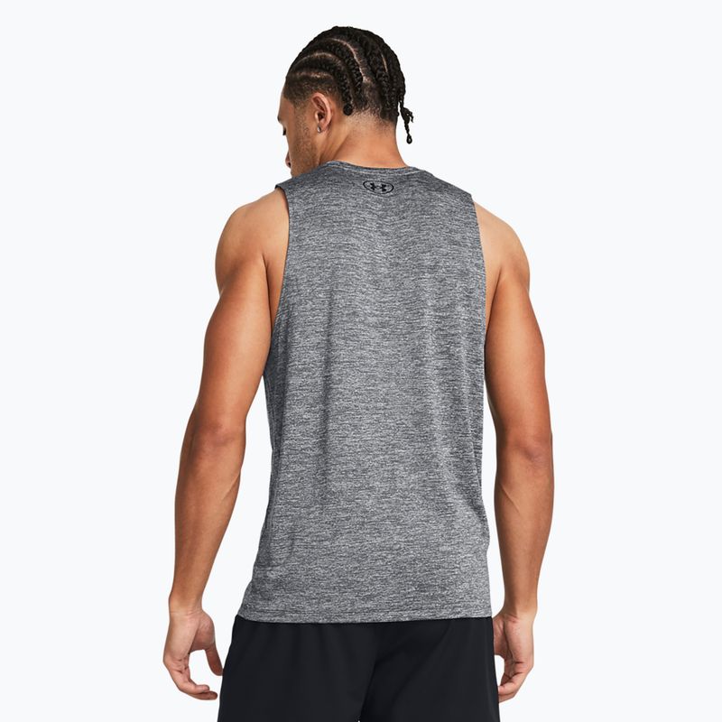 Pánske tréningové tielko Under Armour Tech Tank castlerock/black 2