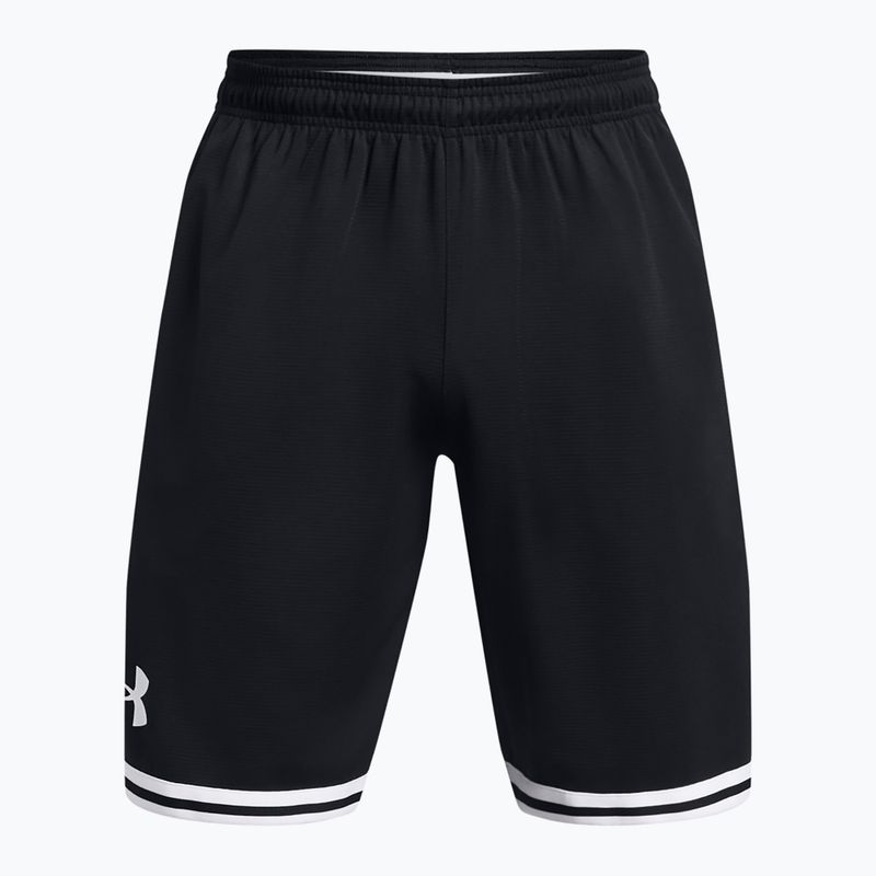 Pánske 10" šortky Under Armour Obvodové šortky čierna/biela