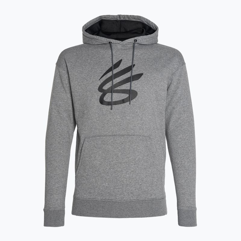 Pánska mikina Under Armour Curry Splash Hoodie castlerock/black 4