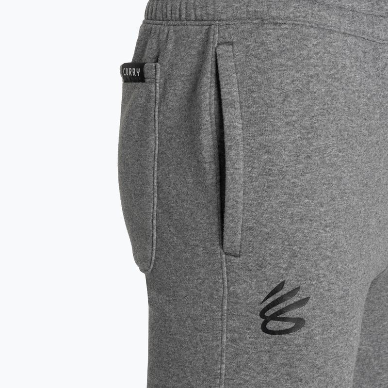 Pánske teplákové nohavice Under Armour Curry Splash Jogger castlerock/black 3