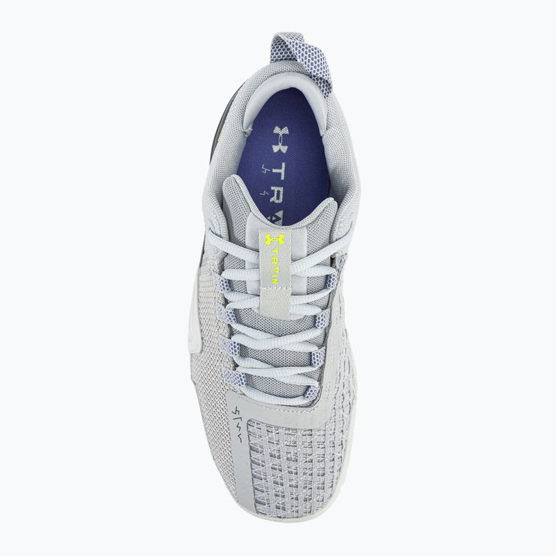 Pánska tréningová obuv Under Armour TriBase Reign 6 mod gray/starlight/high vis yellow 6