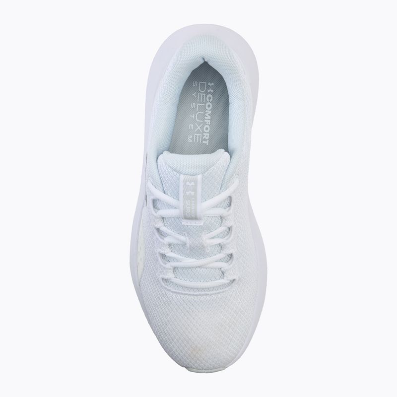 Dámska bežecká obuv Under Armour Charged Surge 4 white/distant gray/metallic silver 5