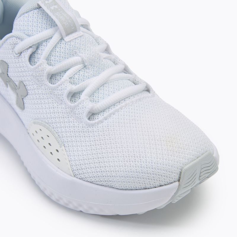 Dámska bežecká obuv Under Armour Charged Surge 4 white/distant gray/metallic silver 7