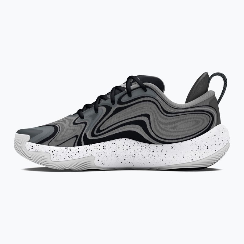 Basketbalová obuv Under Armour Spawn 6 mod gray/black/black 10