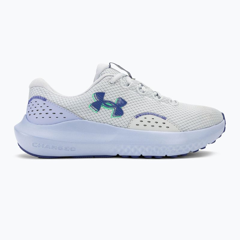 Dámska bežecká obuv Under Armour Charged Surge 4 halo gray/celeste/starlight 2
