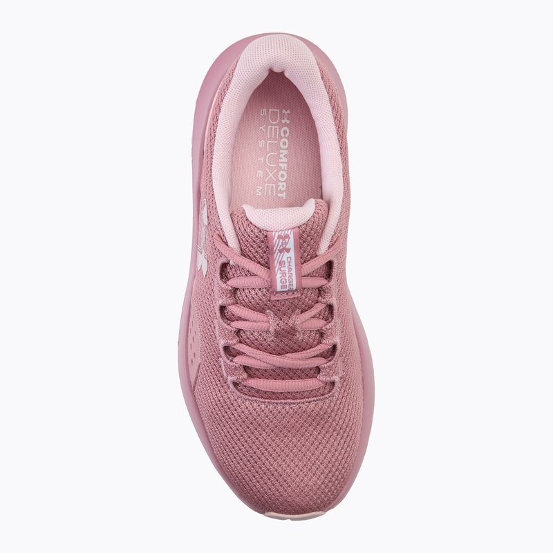 Dámska bežecká obuv Under Armour Charged Surge 4 pink elixir/prime pink/pink elixir 5