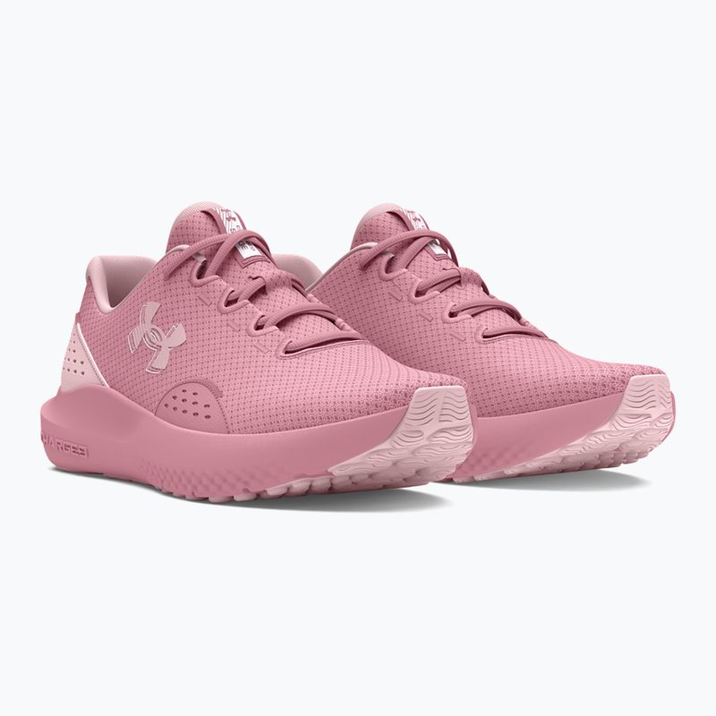 Dámska bežecká obuv Under Armour Charged Surge 4 pink elixir/prime pink/pink elixir 10