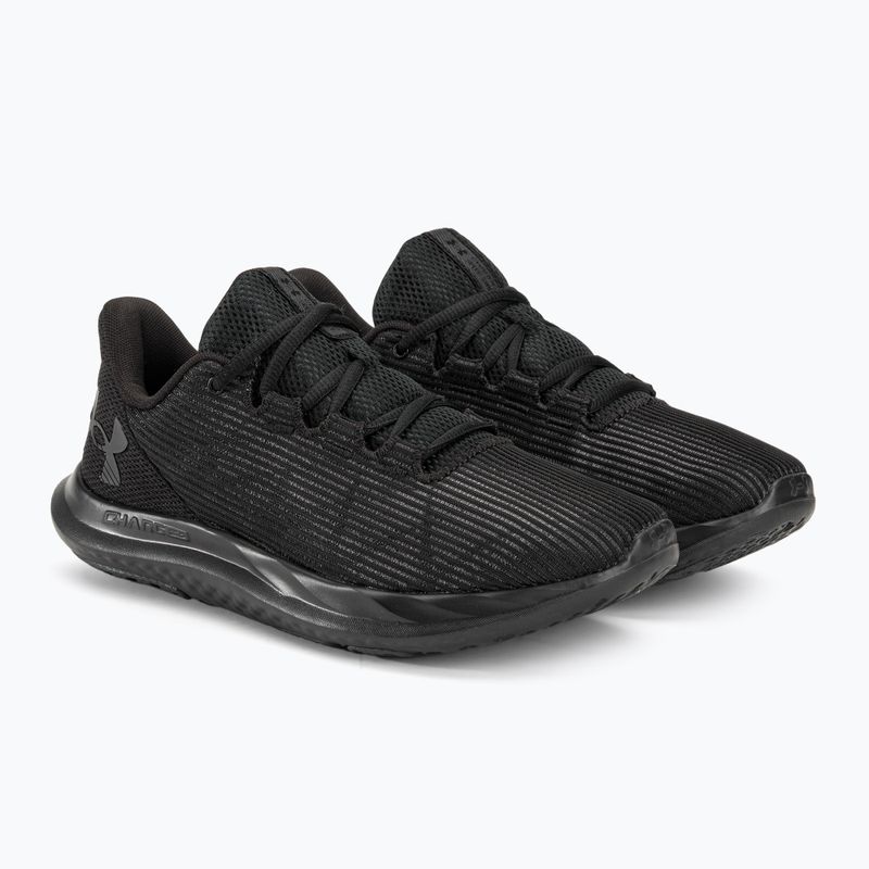 Under Armour Charged Speed Swift pánska bežecká obuv black/black/black 4