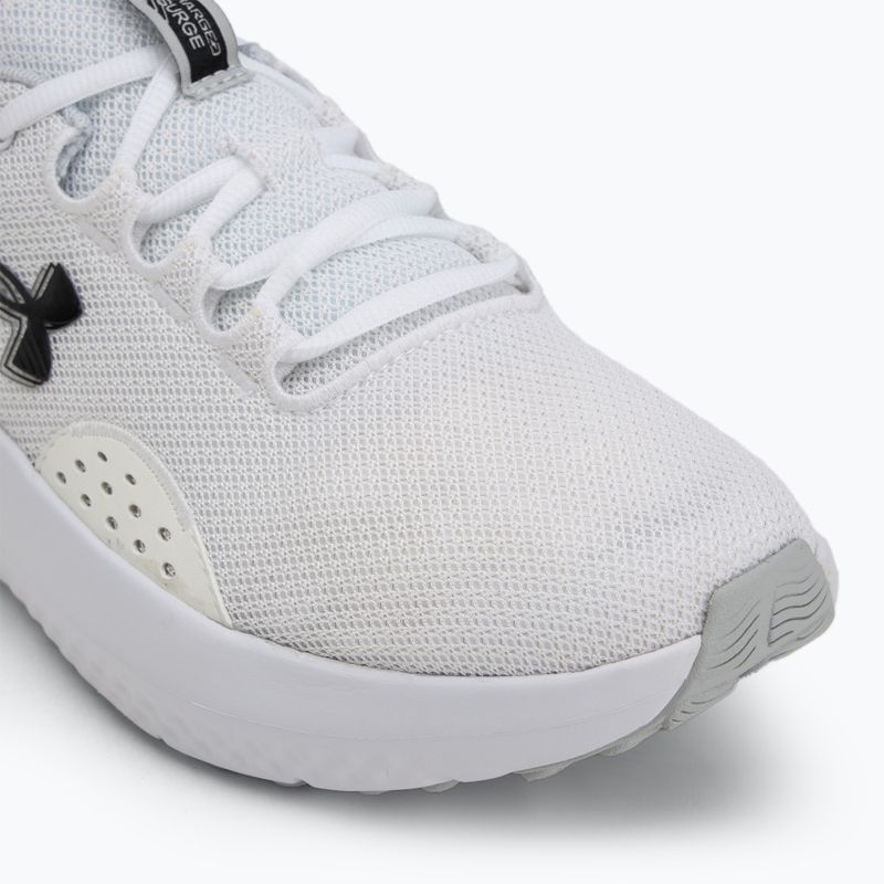 Pánske bežecké topánky Under Armour Charged Surge 4 white/halo gray/black 7