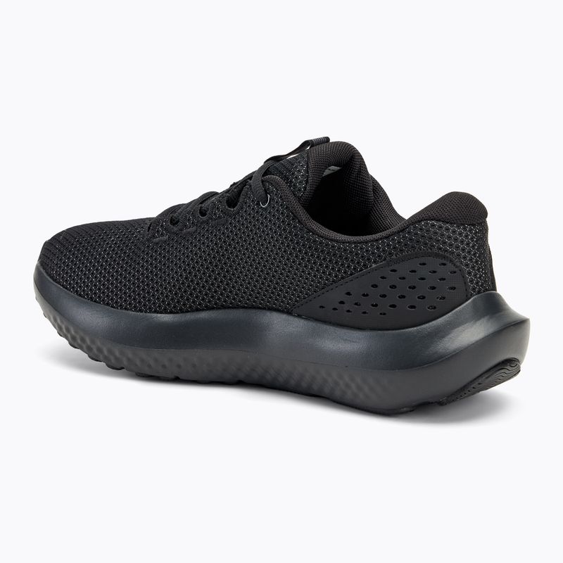 Pánska bežecká obuv Under Armour Charged Surge 4 black/black/black 3