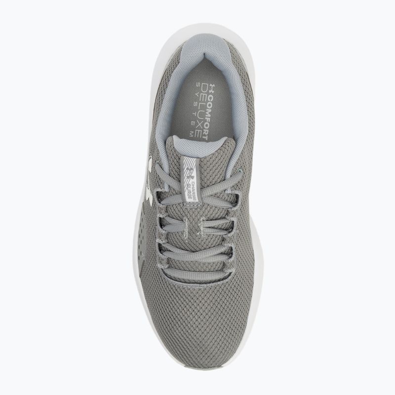 Pánske bežecké topánky Under Armour Charged Surge 4 steel/mod gray/white 5