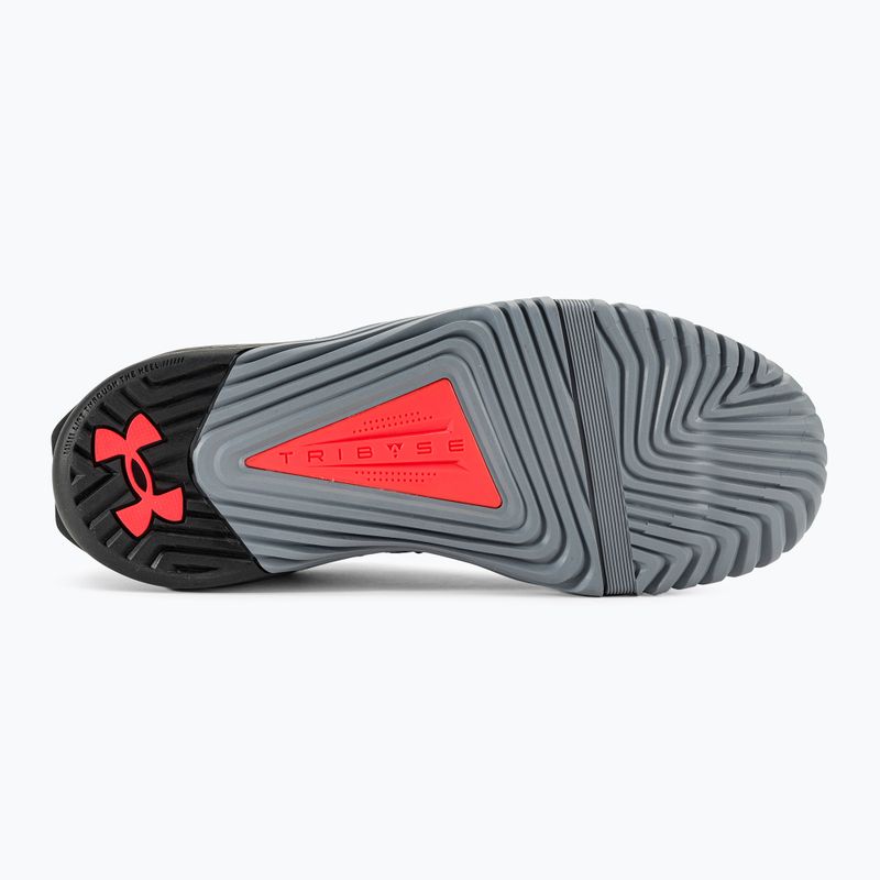 Pánska tréningová obuv Under Armour TriBase Reign 6 gray void/pitch gray/rush red 5
