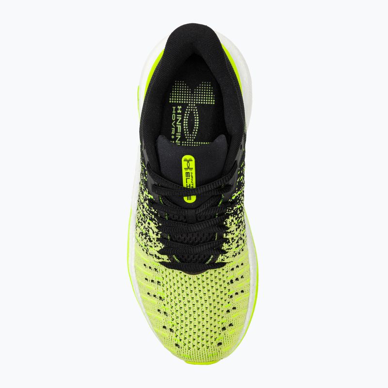 Dámska bežecká obuv Under Armour Infinite Elite black/sonic yellow/high vis yellow 5