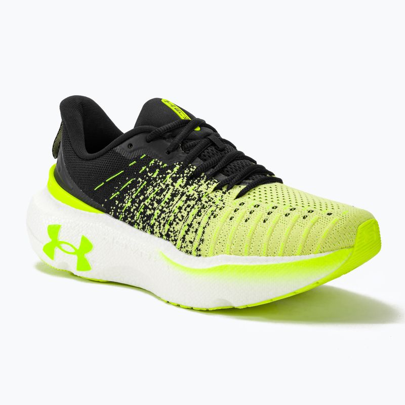 Pánska bežecká obuv Under Armour Infinite Elite black/sonic yellow/high vis yellow