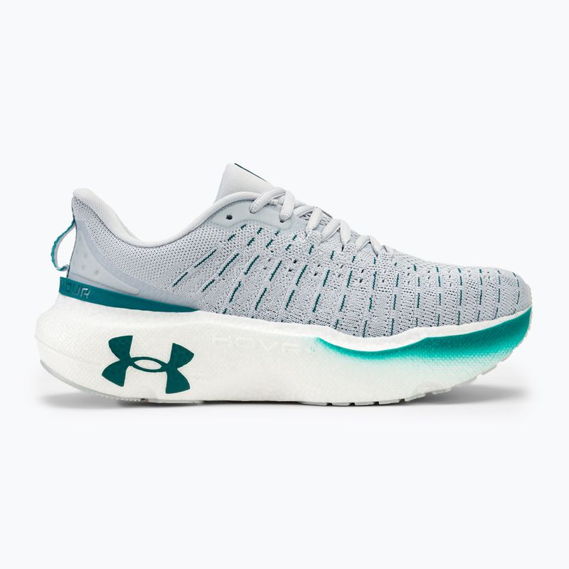 Pánska bežecká obuv Under Armour Infinite Elite halo gray/halo gray/hydro teal 2