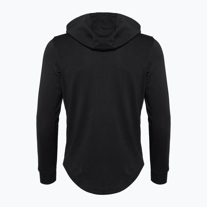 Pánska mikina Under Armour Rival Terry Graphic Hood black/castlerock 2