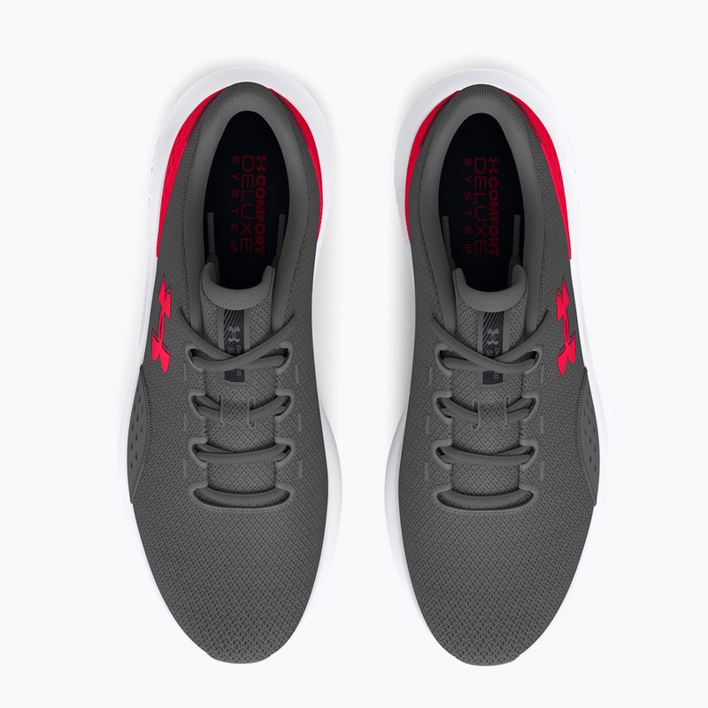 Pánske bežecké topánky Under Armour Charged Surge 4 castlerock/red/red 5