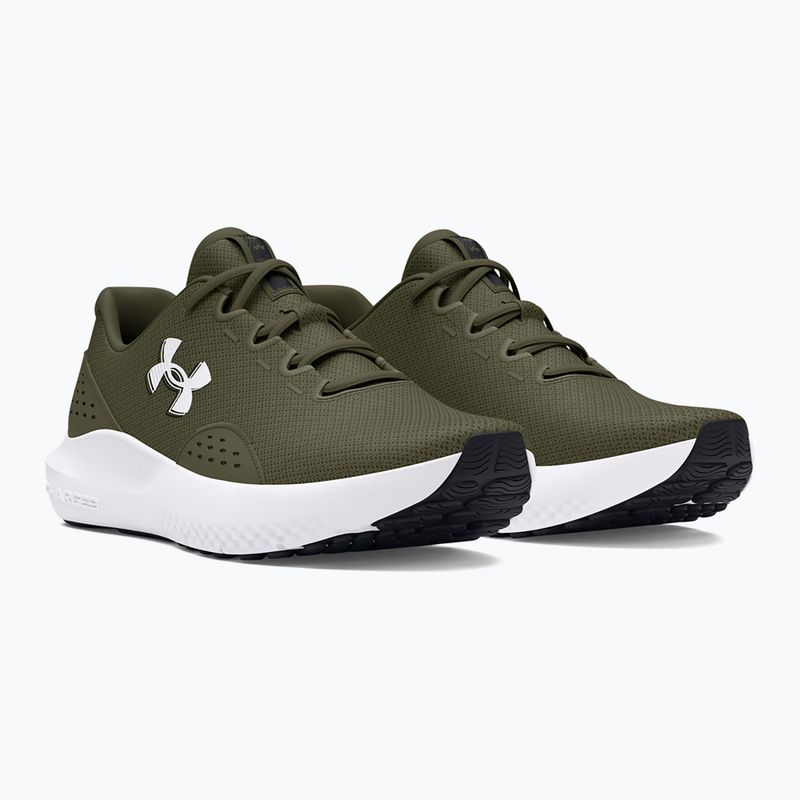 Pánske bežecké topánky Under Armour Charged Surge 4 marine green/marine green/white 3