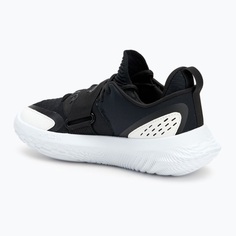 Basketbalové topánky Under Armour Flow Futr X 4 black/white/black 3