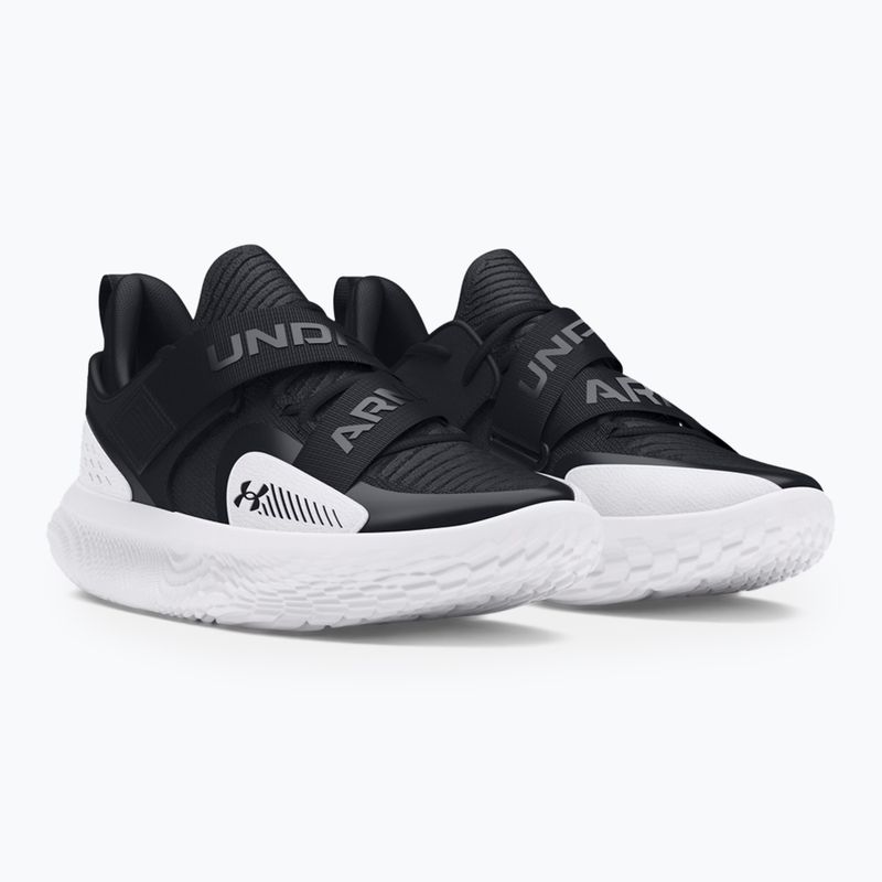 Basketbalové topánky Under Armour Flow Futr X 4 black/white/black 3