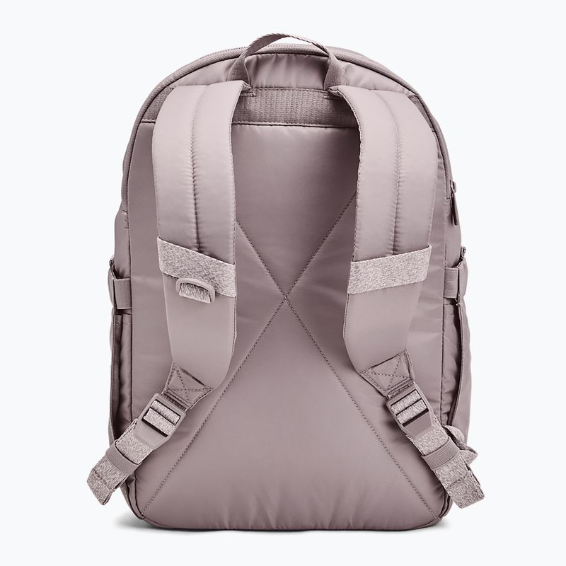 Dámsky batoh Under Armour Studio Campus BP tetra grey/tetra grey/metallic rose gold 2