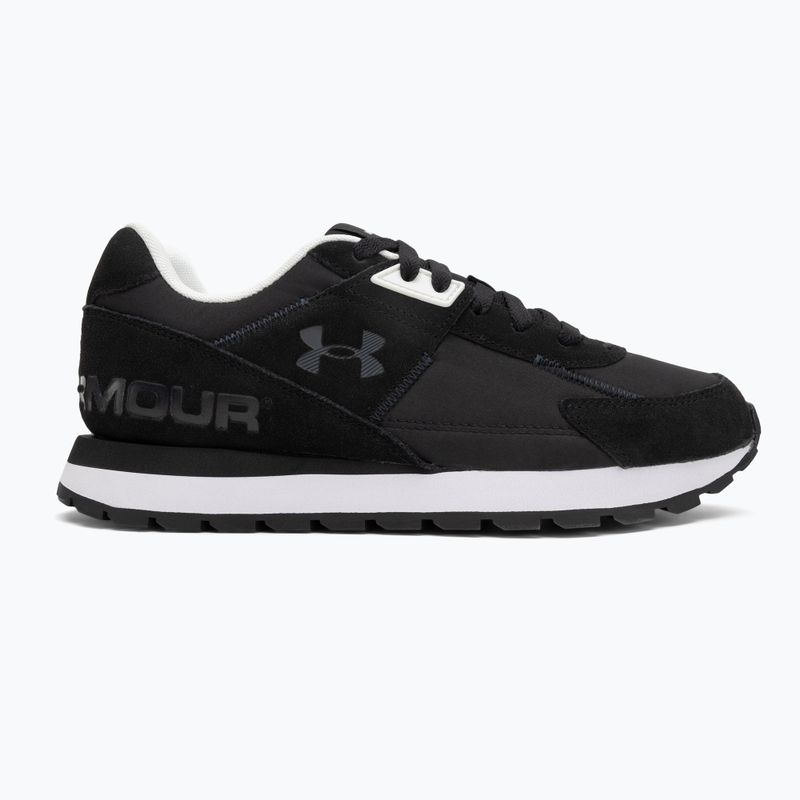 Muške trening cipele Under Armour Essential Runner crna/bijela/crna 2