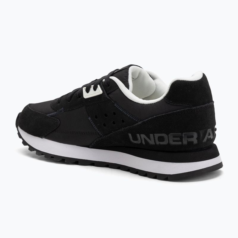 Muške trening cipele Under Armour Essential Runner crna/bijela/crna 3