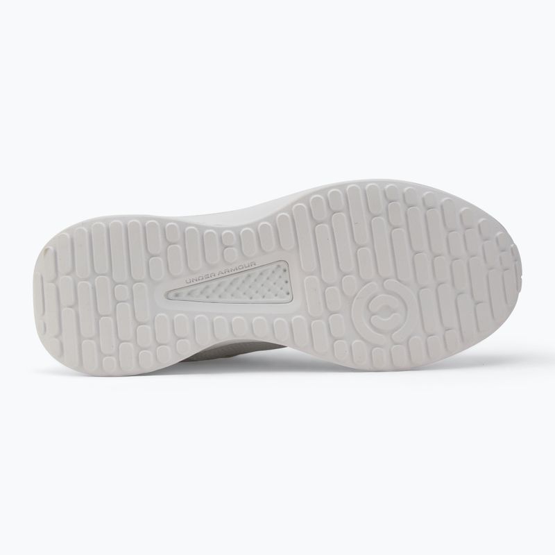 Pánske športové topánky Under Armour Edge Leather white/white/halo gray 4